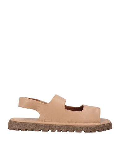 Marsèll Gomme Man Sandals Sand Size 9 Leather In Neutral