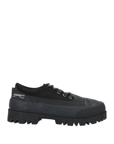 Diesel Woman Sneakers Black Size 5 Polyester In Black