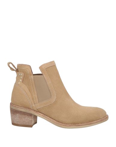Nero Giardini Woman Ankle Boots Beige Size 6 Leather In Beige