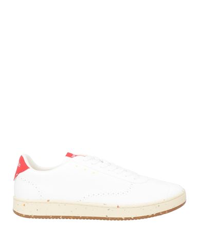 Acbc X Pantofola D'oro Man Sneakers White Size 8 Textile Fibers