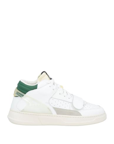 Run Of Woman Sneakers White Size 7 Leather In White