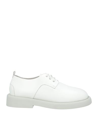 Marsèll Woman Lace-up Shoes Off White Size 5 Leather In White