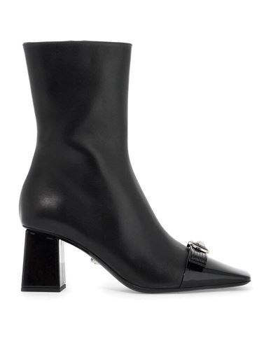 Shop Versace Woman Ankle Boots Black Size 8 Calfskin