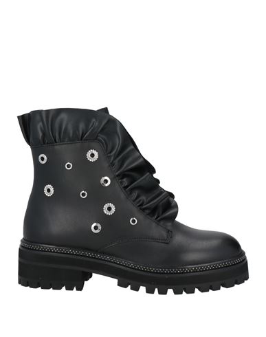 Shop Liu •jo Woman Ankle Boots Black Size 8 Calfskin
