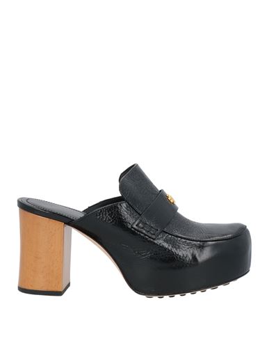Tory Burch Woman Mules & Clogs Black Size 7.5 Leather In Black