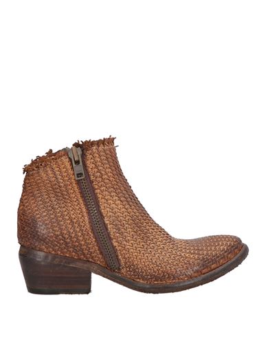 Damy Woman Ankle Boots Beige Size 6 Leather In Beige