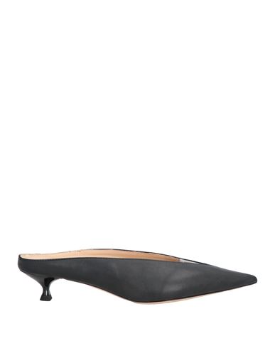 Agl Attilio Giusti Leombruni Agl Woman Mules & Clogs Black Size 7 Leather In Black