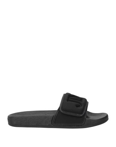 Jimmy Choo Woman Sandals Black Size 5 Lycra, Leather In Black