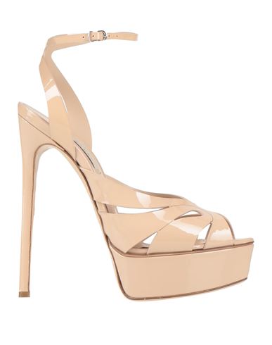 CASADEI CASADEI WOMAN SANDALS BLUSH SIZE 8 LEATHER 