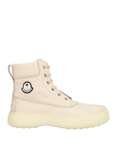 Tod's X 8 Moncler Palm Angels Man Ankle Boots Beige Size 9 Leather In Beige