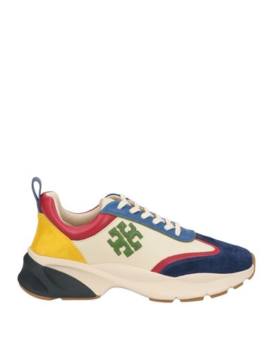 Tory Burch Woman Sneakers Navy Size 6.5 Leather In Navy