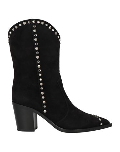 Gianvito Rossi Woman Ankle Boots Black Size 6 Leather In Black