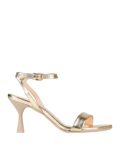Agl Attilio Giusti Leombruni Agl Woman Sandals Gold Size 8 Leather In Gold