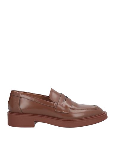 Frau Woman Loafers Brown Size 6 Leather