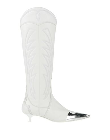 Agl Attilio Giusti Leombruni Agl X Kristen Mc Menamy Woman Boot White Size 8 Leather In White