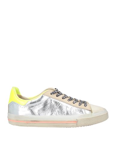 Hidnander Woman Sneakers Beige Size 8 Leather In Beige