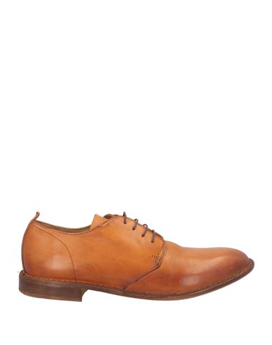 Moma Man Lace-up Shoes Tan Size 9 Leather In Brown