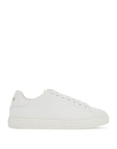 Versace Sneakers White Size 11 Calfskin In White