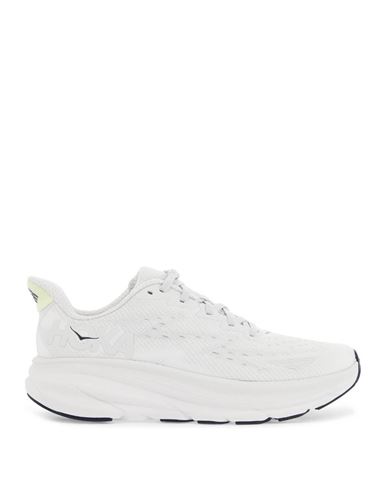 Hoka One One Woman Sneakers White Size 7.5 Calfskin In White