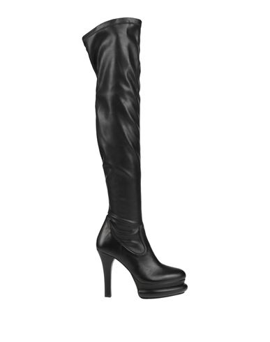 Paloma Barceló Woman Boot Black Size 7 Leather In Black