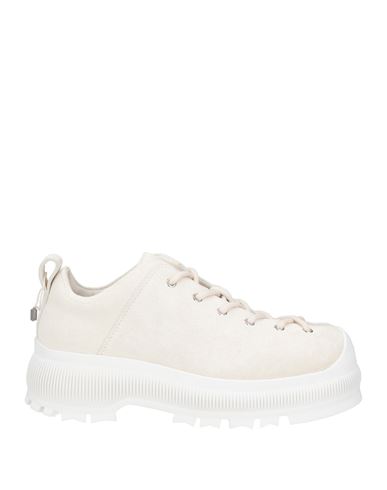 Jil Sander Man Sneakers Off White Size 9 Leather In Off White