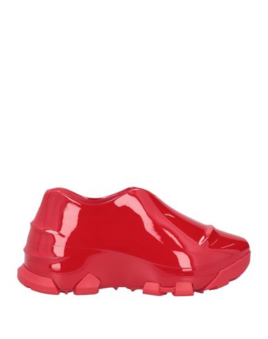Givenchy Man Sneakers Red Size 9 Rubber In Red