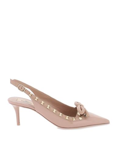Valentino Garavani Woman Pumps Antique Rose Size 8 Leather In Pink