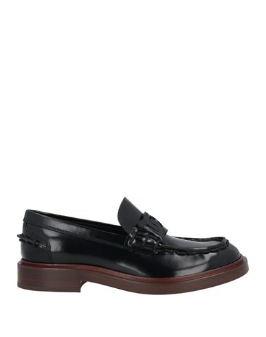 Tod's Leather Loafer In Black