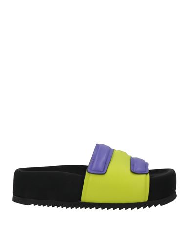 VIC MATIE VIC MATIĒ WOMAN SANDALS PURPLE SIZE 8 LEATHER 