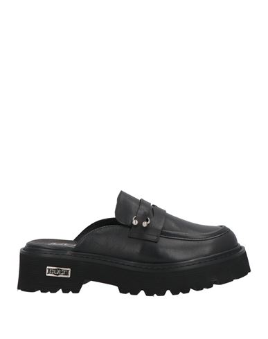 Cult Woman Mules & Clogs Black Size 8 Leather In Black