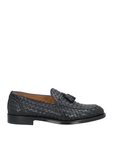 Doucal's Interwoven Leather Loafers In Black