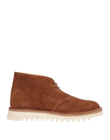 Kenzo Man Ankle Boots Brown Size 6 Leather In Brown