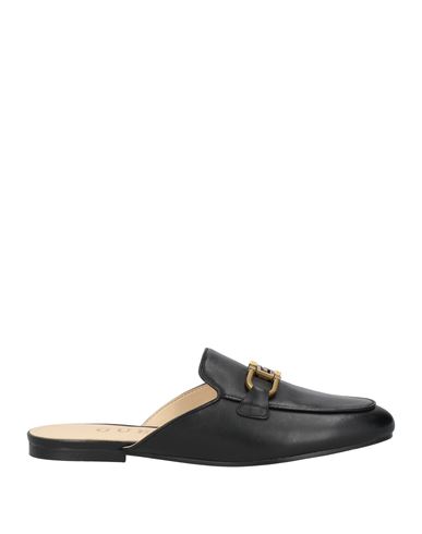 Guess Bommiya Open-back Loafers In Black