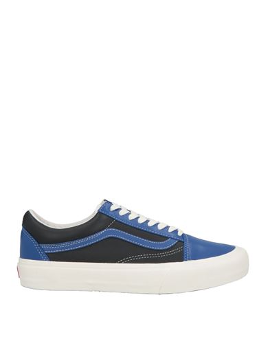 Vans Vault Man Sneakers Blue Size 10.5 Leather In Blue