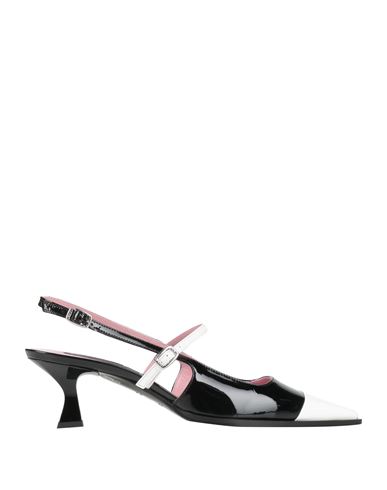 Carel Paris Woman Pumps Black Size 8 Leather In Black