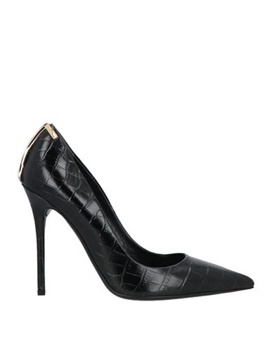 Tom Ford Woman Pumps Black Size 8 Calfskin, Thermoplastic Polyurethane In Black