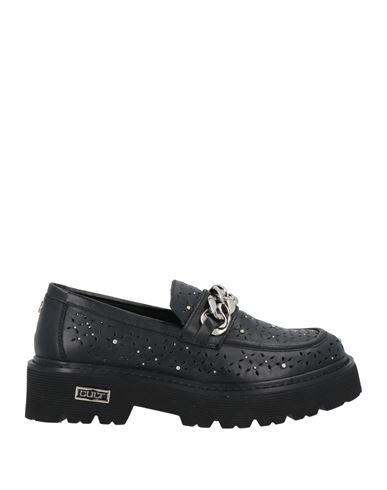 Cult Woman Loafers Black Size 8 Leather In Black