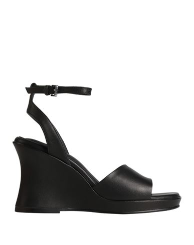 Bruno Premi Woman Sandals Black Size 8 Leather In Black