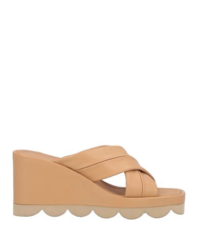 Bruno Premi Woman Sandals Sand Size 6 Leather In Beige