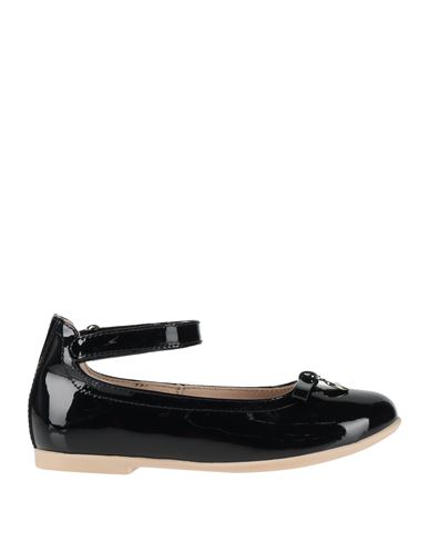 Emporio Armani Newborn Girl Ballet Flats Midnight Blue Size 9c Soft Leather In Blue
