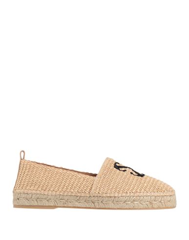 Off-white Woman Espadrilles Beige Size 11 Natural Raffia In Beige