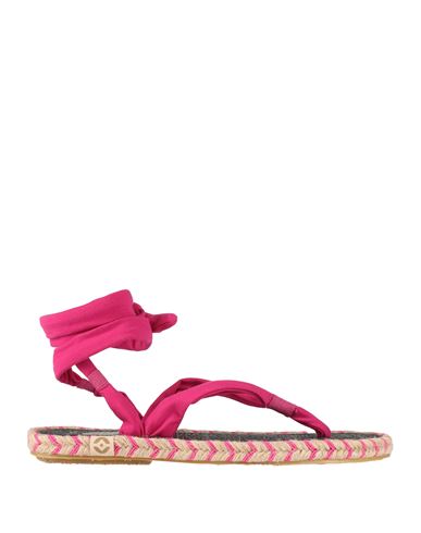 Nalho Woman Espadrilles Fuchsia Size 10 Textile Fibers In Pink