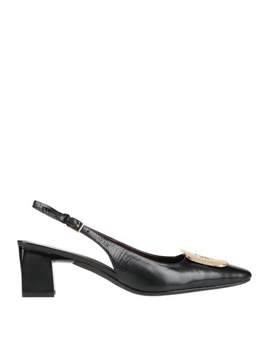 Tory Burch Georgia Leather Slingback Pumps In Black