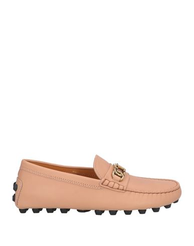 TOD'S TOD'S WOMAN LOAFERS BLUSH SIZE 6.5 LEATHER 