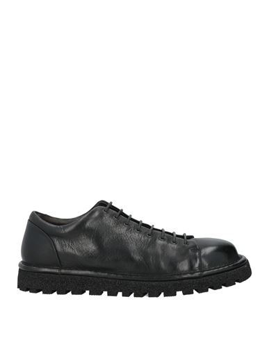 Marsèll Woman Lace-up Shoes Black Size 10 Leather In Black