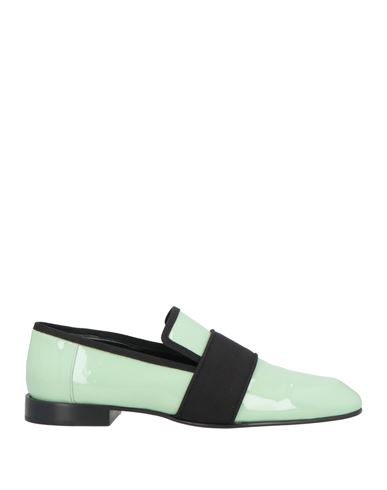Victoria Beckham Woman Loafers Light Green Size 7 Leather