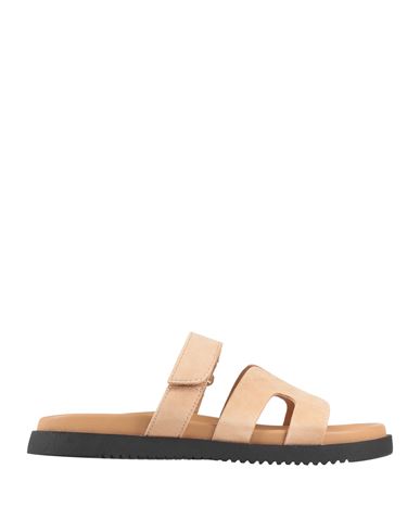 STEVE MADDEN STEVE MADDEN WOMAN SANDALS BEIGE SIZE 6.5 LEATHER 