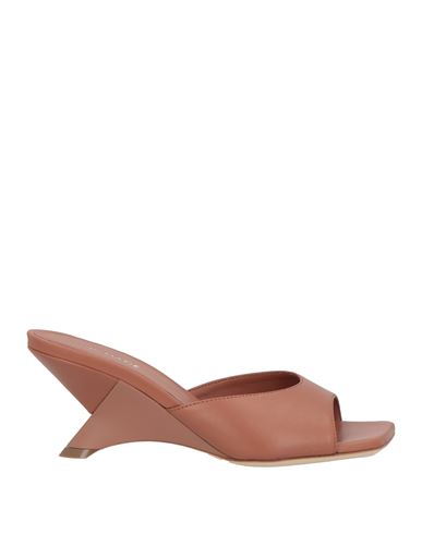 VIC MATIE VIC MATIĒ WOMAN SANDALS TAN SIZE 8 LEATHER 