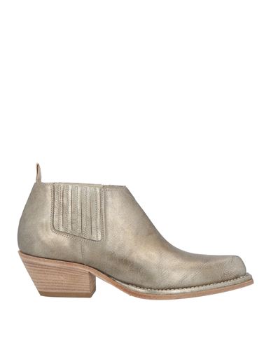 VIC MATIE VIC MATIĒ WOMAN ANKLE BOOTS BRONZE SIZE 8 LEATHER 