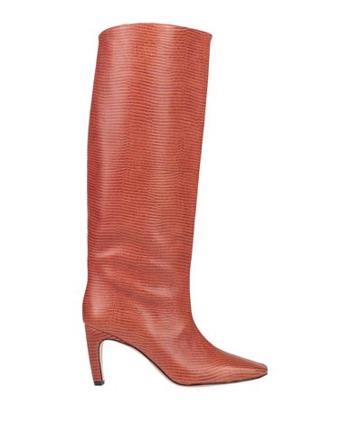 Mychalom Woman Boot Tan Size 6 Leather